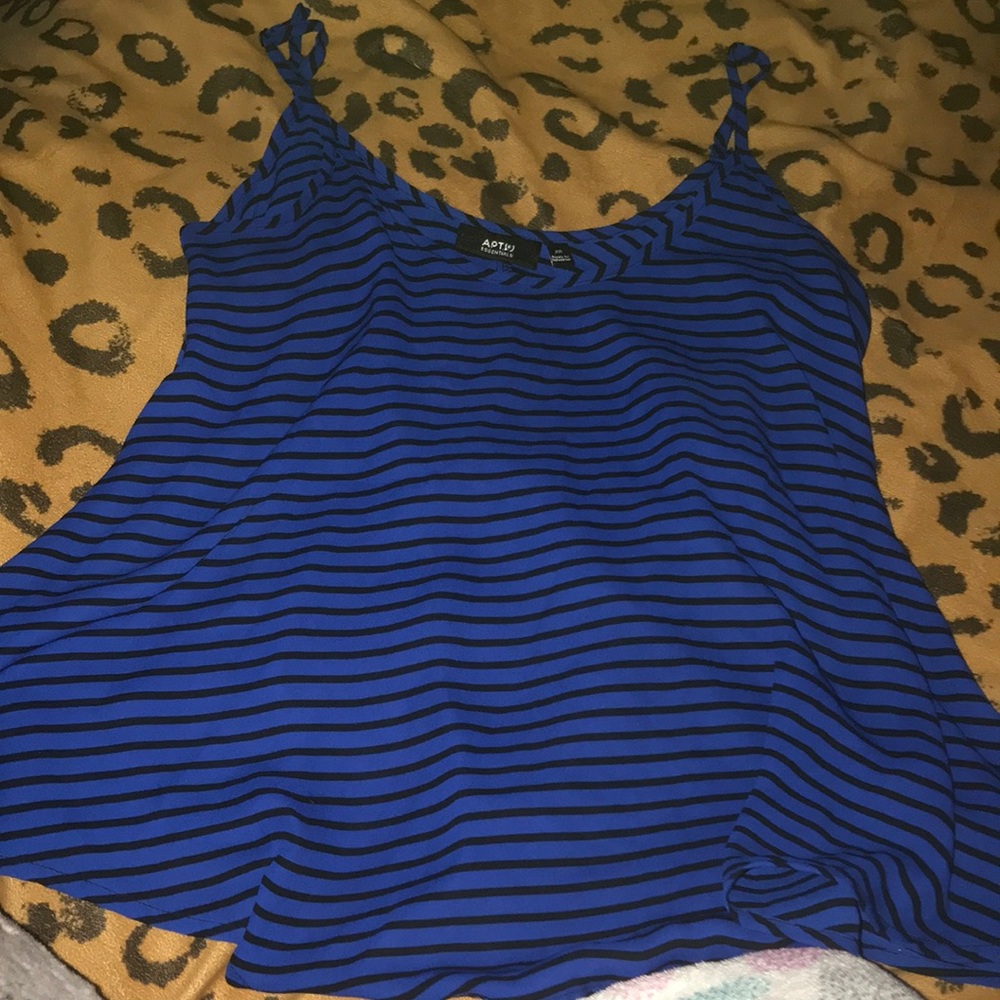 BLUE STRIPED SHIRT